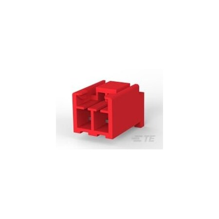 Te Connectivity UNIV POWER HDR ASSY 2P RED 176975-2